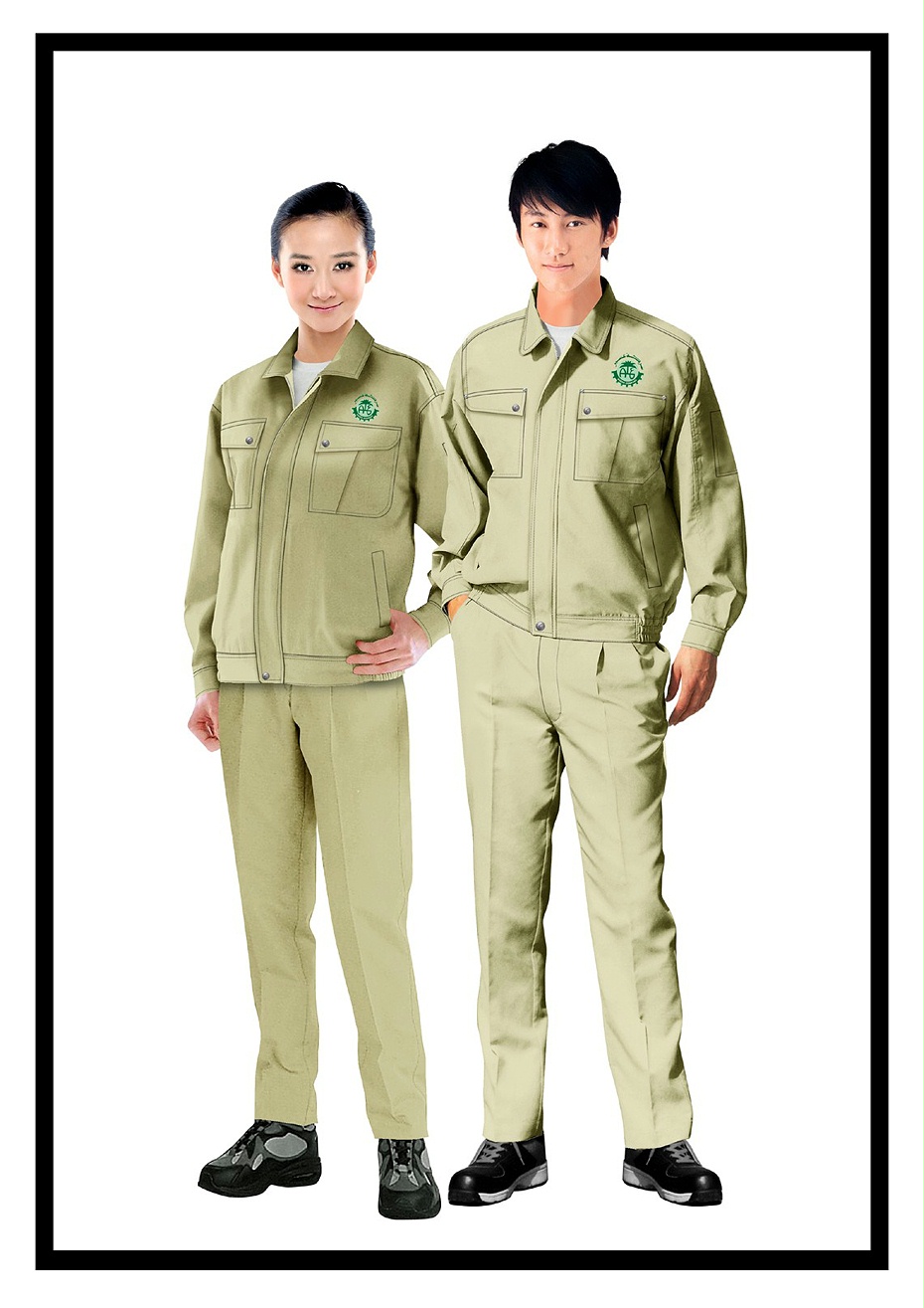 工厂工人长袖工作服劳保服套装 工厂工人长袖工作服劳保服套装