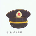 春、秋、冬大檐帽