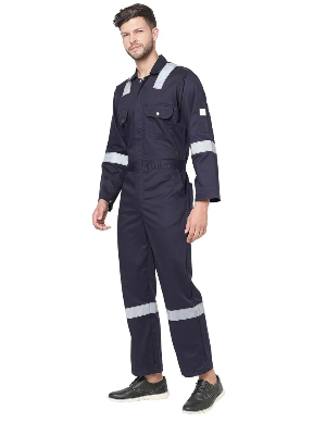 定制工厂长袖工作服专业定制劳保工装加反光条 派登服饰