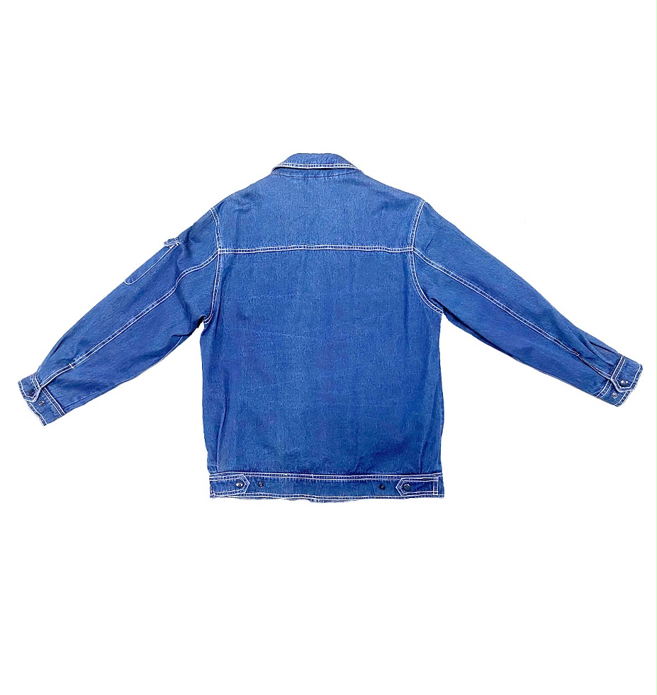牛仔工作服定制 牛仔工作服定制